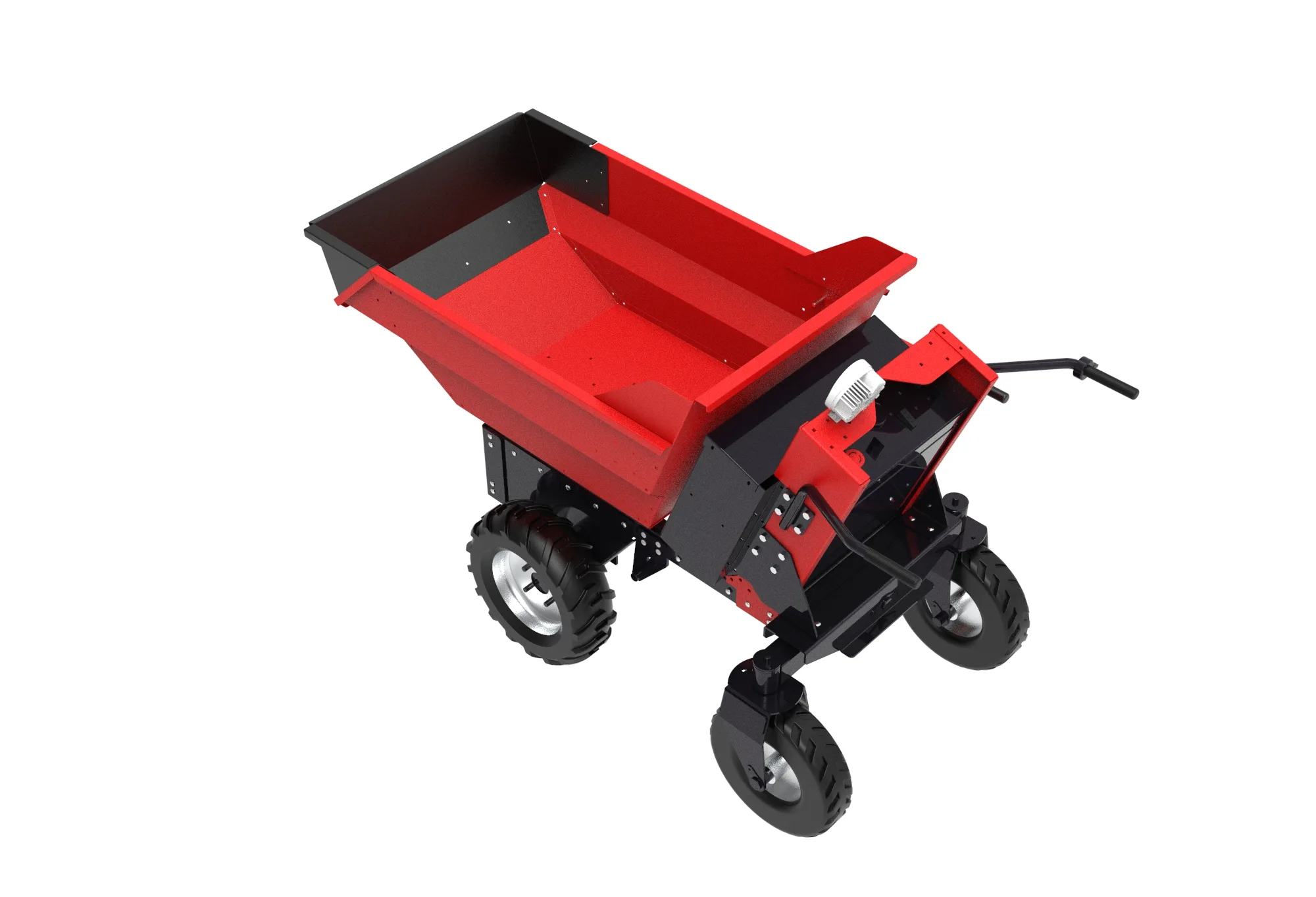 GOAT E250 4x2 Yüksek Manevra Kabiliyetli Elektrikli Mini Damper – 210 L Küvet Kasa